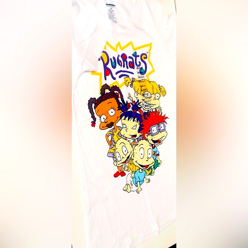 Nickelodeon Rugrats Movie & Cartoons Rare Graphic T Unisex Size Medium